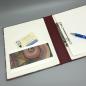 Preview: Ordner Ringbuch A5 rot Gemälde Steckfach